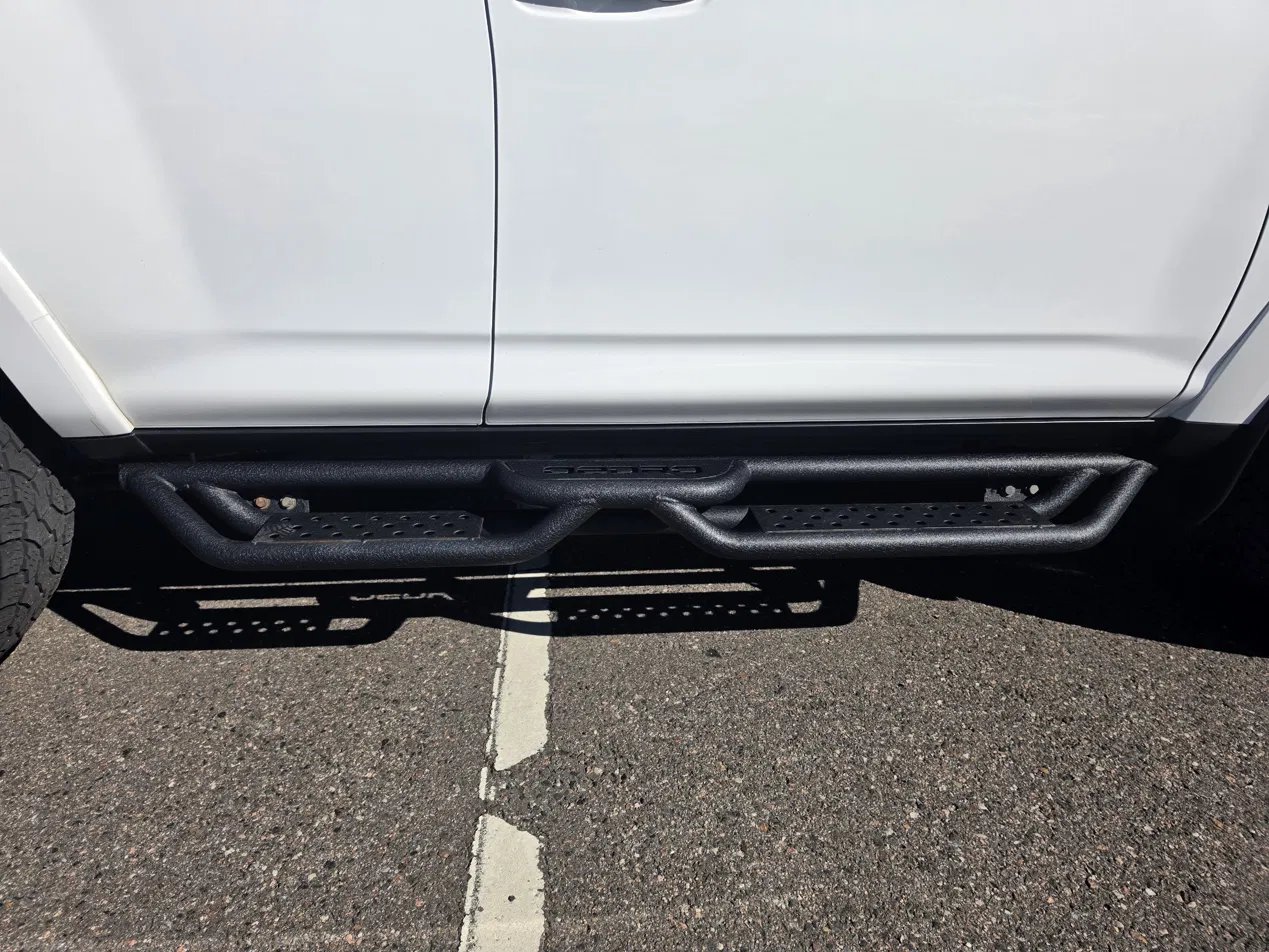 Running board mounting hardware after one year of daily use